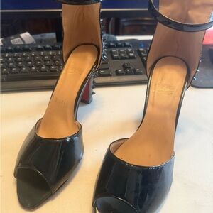 Christian Louboutin Black Stiletto Heels